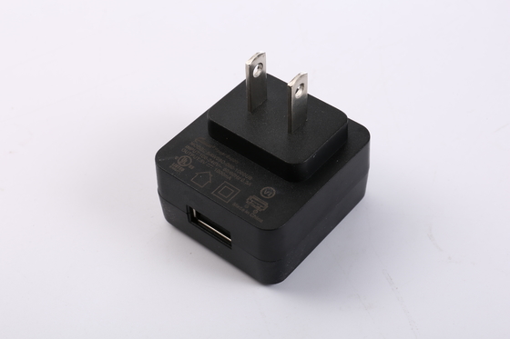 검은 색 6W 5V 1A PD USB 전원용 어댑터 5V 1.2A 5V 0.5A IEC60335 IEC60065